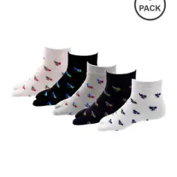 Pack of 5 Mid-Calf Length Socks-image-23