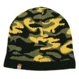 Men Abstract Print Beanie Cap-40