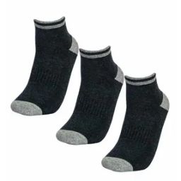 Pack of 3 Men Colourblock Ankle-Length Socks-image-23