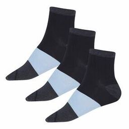 Pack of 3 Men Colourblock Ankle-Length Socks-15