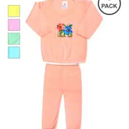 Infants Pack of 5 Printed T-Shirt & Joggers Set-picture-41