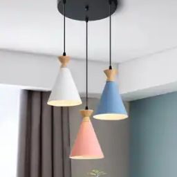 Metal Minimal Pendant Lamp Hanging Light-20