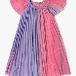 united colors of benetton Girls Ombre-Dyed Fit & Flare Dress-picture-33