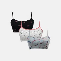 sillysally Pack of 3 Printed Sports Bras-picture-42
