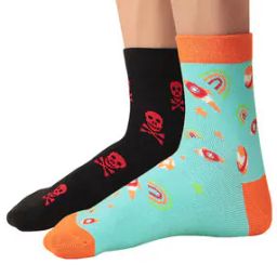 Men Pack of 2 Mid-Calf Length Socks-image-49