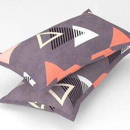 Set of 4 Printed Pillow Covers 27" x 17"-image-84