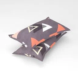 Set of 4 180 TC Printed Pillow Covers 27" x 17"-image-111