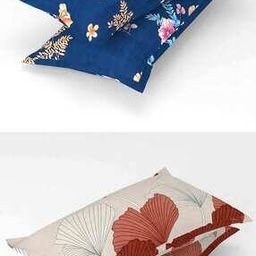 Set of 4 180 TC Printed Pillow Covers 27" x 17"-image-58