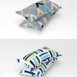 Set of 4 180 TC Printed Pillow Covers 27" x 17"-16