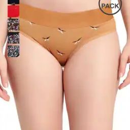 Pack of 6 Full Coverage Mid Rise Printed Panty -image-3