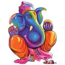 rangoli Lord Ganesha Self-Adhesive Wall Sticker-picture-17