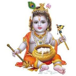 rangoli Lord Shree Krishna Wall Sticker-picture-22