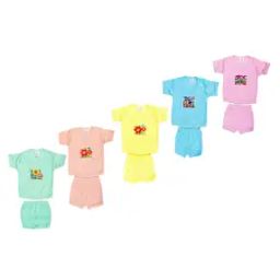 Pack oF 5 Floral Print T-Shirts with Shorts-picture-48