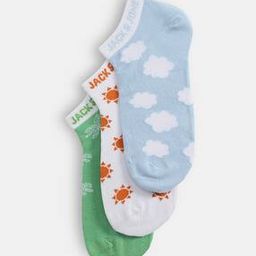 Men Pack of 3 Printed Ankle-Length Socks-14
