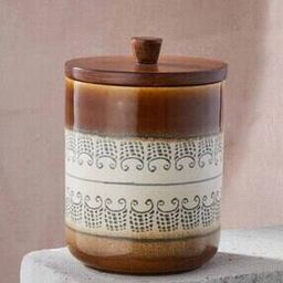 fabindia Cylindrical Container with Lid-picture-17