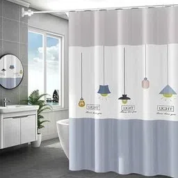 Colourblock Shower Curtain-image-62
