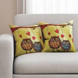 Set of 2 Graphic Print Cushion Covers-image-3