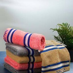 Set of 6 Striped Hand Towels-image-89