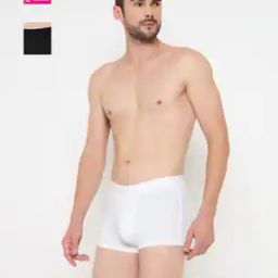 Men Pack of 2 Trunks with Elasticated Waistband-picture-52