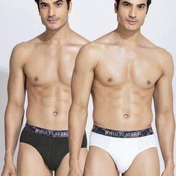 Pack of 2 Cotton Briefs with Contoured Crotch-image-47