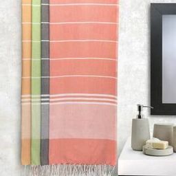 Set of 4 Striped Bath Towels-image-59