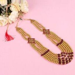 Men Beads Chain With Brooch-image-19