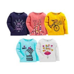 Pack of 5 Graphic Crew-Neck T-shirt-40