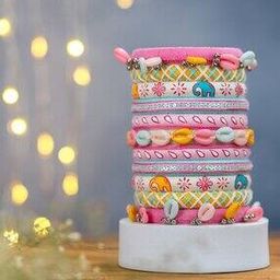 Pack of 12 Women Embellished Bangles-1