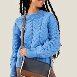 accessorize london Women Colourblock Sling Bag with Adjustable Strap-picture-24