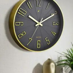 Plastic Round Wall Clock-43