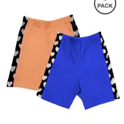 Pack of 2 Printed Shorts with Elasticated Waist-picture-36