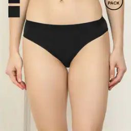 Women Pack of 3 Hipster Panties with Elasticated Waistband-image-62