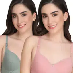 Women Pack of 2 Full-Coverage Lightly-Padded Bras-1