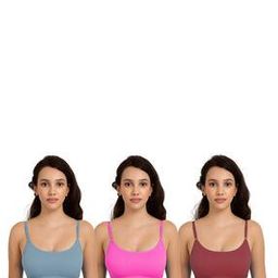 Girls Pack of 3 T-Shirt Bras-picture-26