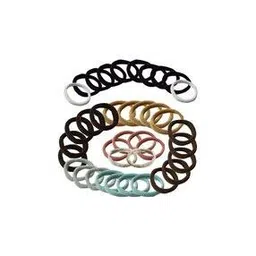 Women Set of 38 Elasticated Hair Ties-image-2