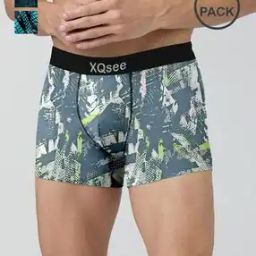 Men Pack of 3 Printed Trunks-image-92