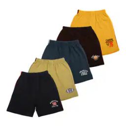 Pack of 5 Graphic Print Shorts-picture-42