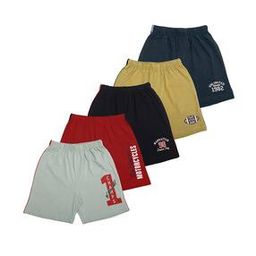 Pack of 5 Typographic Print Shorts-image-18