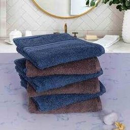 Set of 6 600 Gsm Face Towels with Stitched Detail-image-40