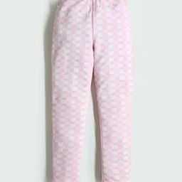 Girls Geometric Print Leggings with Elasticated Waistband-picture-17