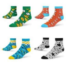 Pack of 4  Ankle-Length Socks-image-6