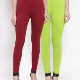 Pack of 2 Leggings with Elasticated Waistband-image-85