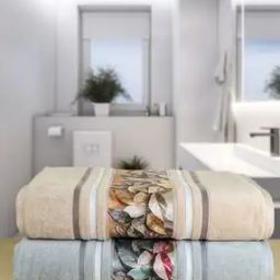 Cotton Oriental Set of 2 Bath Towel-image-38