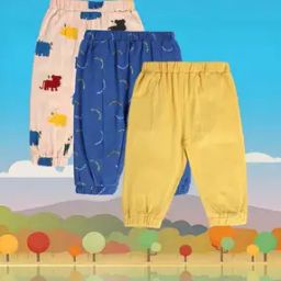 Boys Pack of 3 Printed Joggers-picture-45