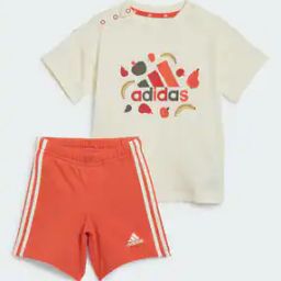 I Fruit Print T-Shirt & Shorts Set-image-44