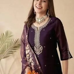 nyrika Women Embellished Straight Kurta Set-picture-19