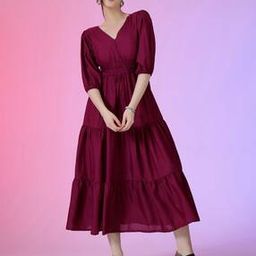 raiyani fashion Women Maxi Fit and Flare Dress-picture-7