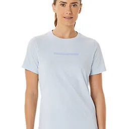 ASICS Logo Graphic Printed Round Neck T-shirt-picture-22