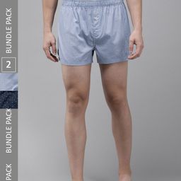 THE BEAR HOUSE Pack Of 2 Assorted Cotton Boxers TBH-GUEPE-R-image-80