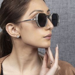 Ted Smith Wayfarer Sunglasses With UV Protected Lens MONSTER_C5-17